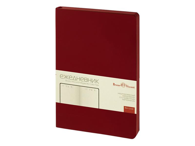 Ежедневник недатированный А5 Megapolis Color Flex New