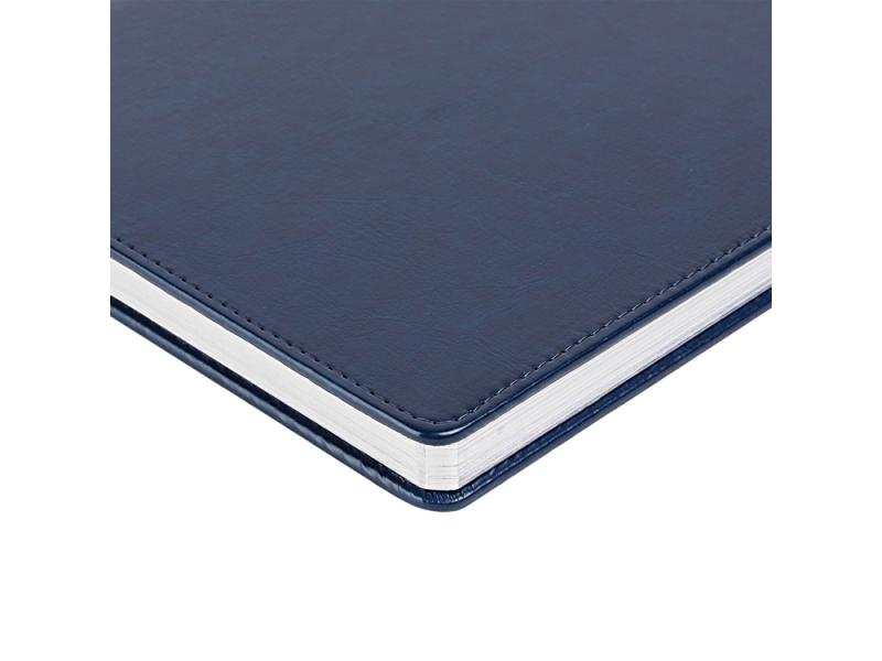 Ежедневник недатированный А4 Sidney Nebraska с серебряным срезом