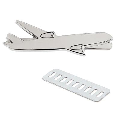 Шильд металлический - самолет