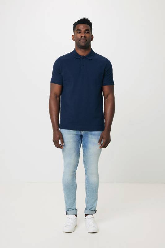 Рубашка поло Iqoniq Yosemite из переработанного хлопка-пике, унисекс, 220 г/м²