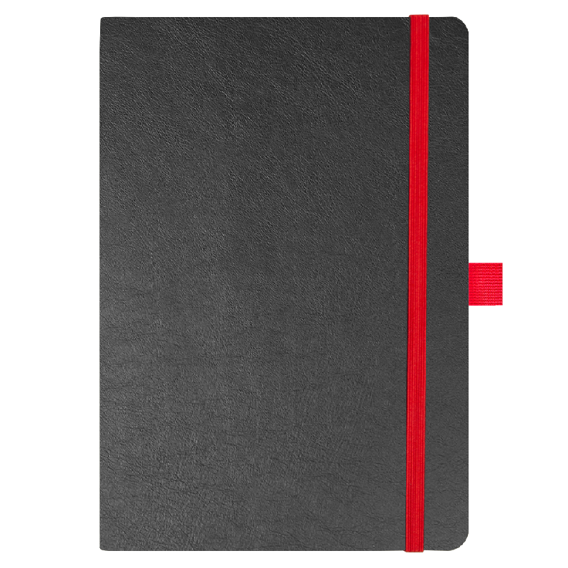 Блокнот Flexy Forest Urban Soft leather  А5, недатированный, с резинкой и петлей для ручки, в гибкой обложке