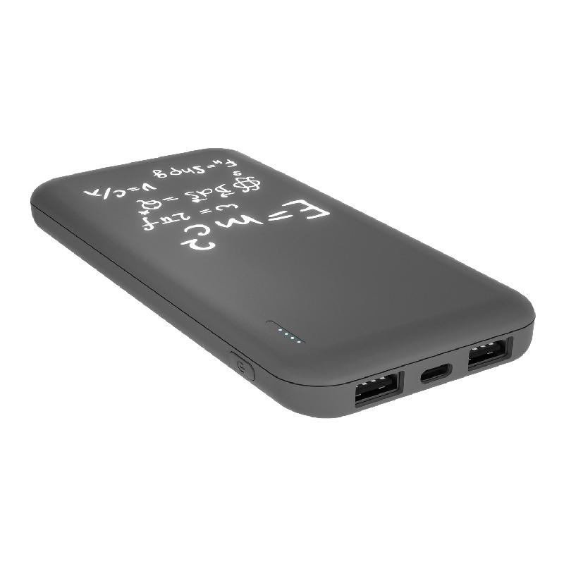 Внешний аккумулятор с подсветкой Luce 10000 mAh