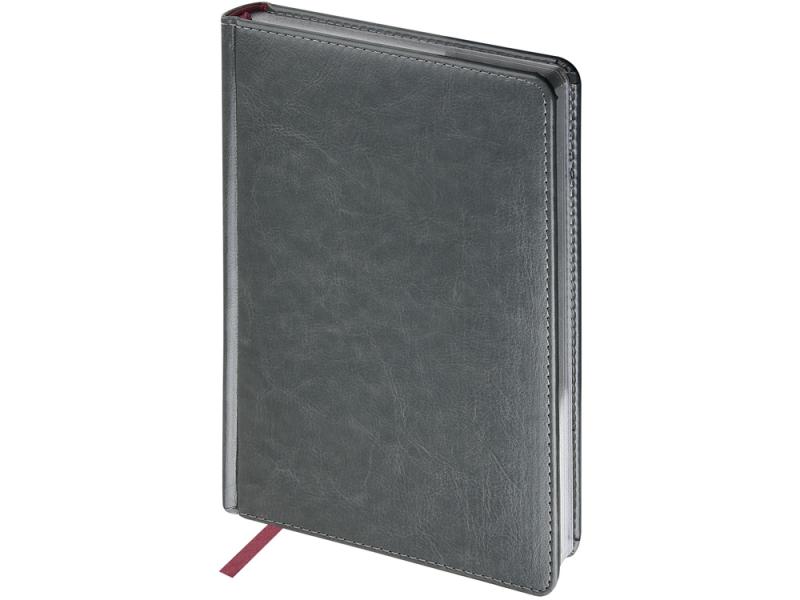 Ежедневник недатированный А5 Sidney Nebraska с серебряным срезом