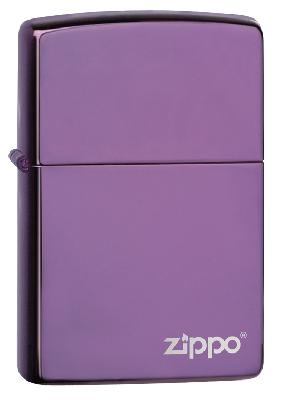 Зажигалка ZIPPO Classic с покрытием Abyss™, латунь,  с логотипом, 38x13x57 мм
