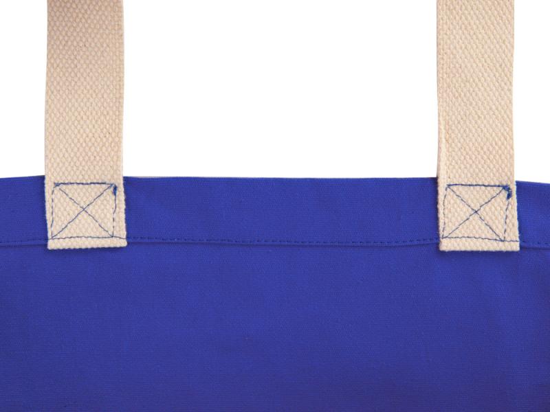 Сумка Donny из  хлопка 250г/м2 с донной складкой и парусиновыми ручками