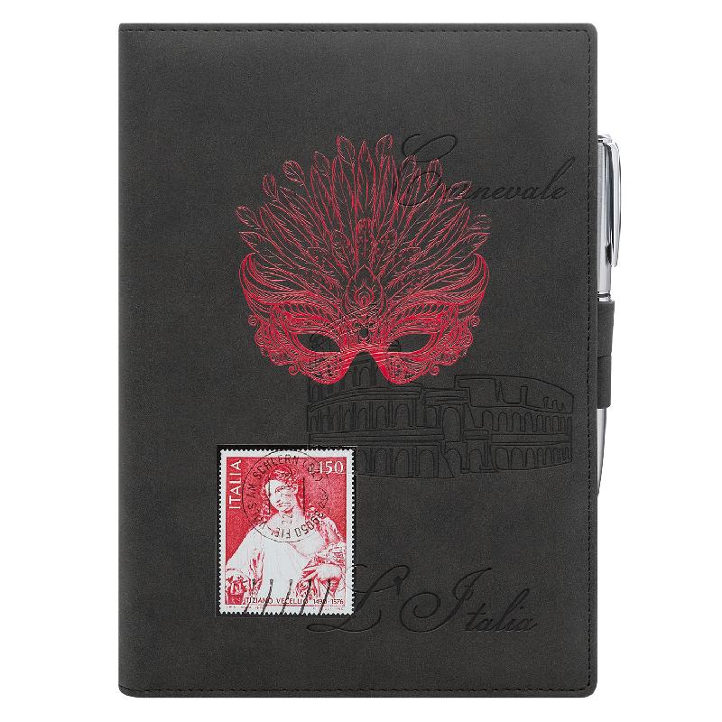 Ежедневник-портфолио Clip NEO недатированный в подарочной коробке,  (в комплекте ручка Tesoro )