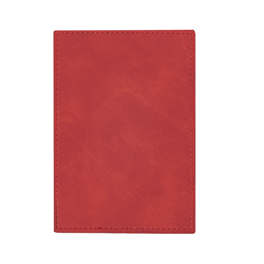 Чехол для автодокументов Luma, темно-серый/оранжевый