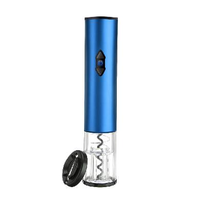 Винный электрический металлический штопор Божоле, синий