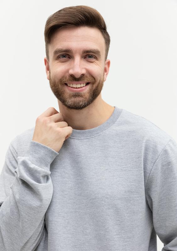 Свитшот унисекс STAN футер без начёса 