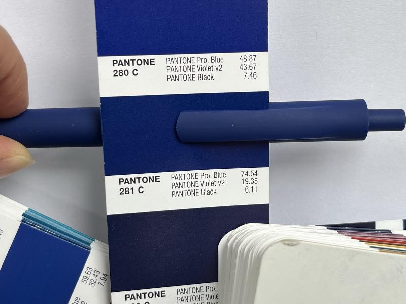 Ручка шариковая IGLA SOFT, пластиковая, софт-тач