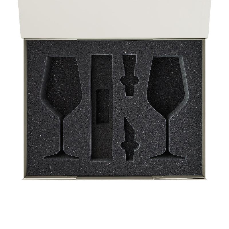 Ложемент под 2 бокала для вина + набор для вина Sacramento в большую коробку-трансформер (арт. 695722)