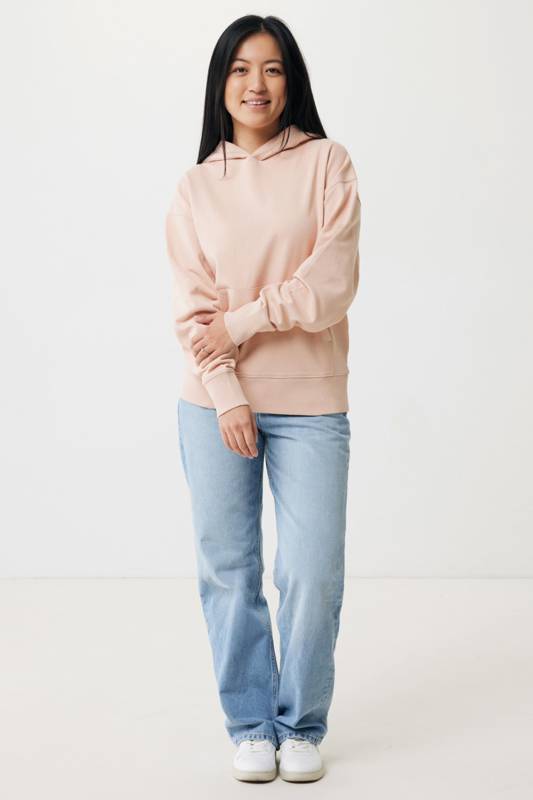 Худи Iqoniq Yoho из переработанного хлопка, свободный крой, унисекс, 340 г/м²