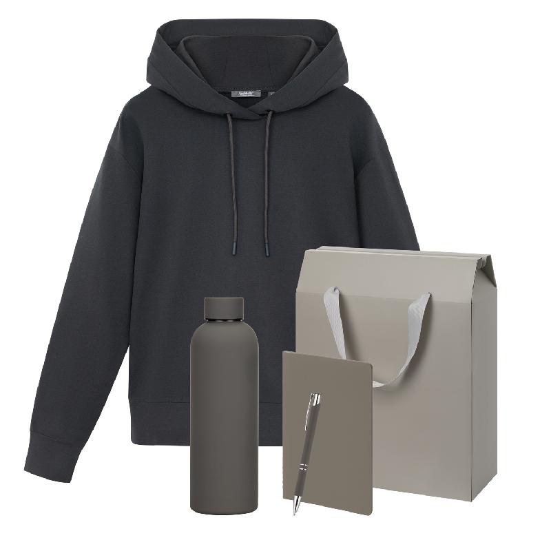 Набор с одеждой ALEX (худи, термобутылка, блокнот, ручка), XL