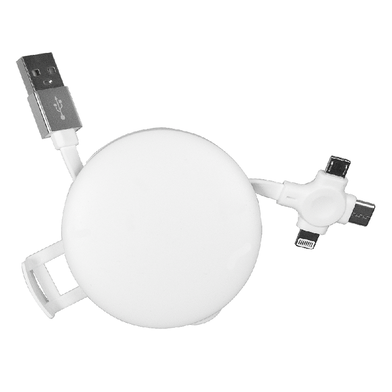 Набор подарочный Solution Prestige Trio ( внешний аккумулятор «Universal», беспроводная колонка с часами, кабель многофункциональный)