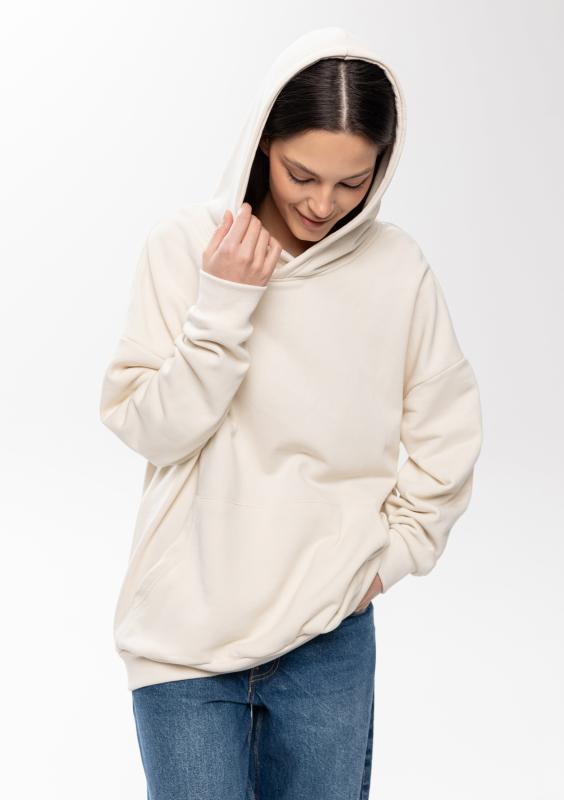 Худи унисекс STAN оверсайз футер без начёса 350