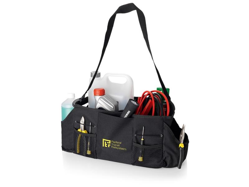 Набор для автомобиля с пледом, термокружкой в сумке для инструментов