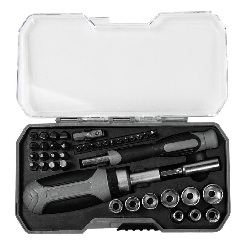 Набор инструментов Tools  Workhard, 40 инструментов, в пластиковом футляре