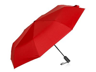Зонт-автомат Reviver с куполом из переработанного пластика