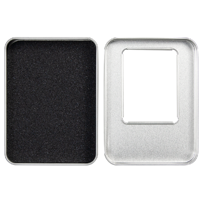 Футляр Twister для флеш накопителя металлический, размер 11,5*8,5 см