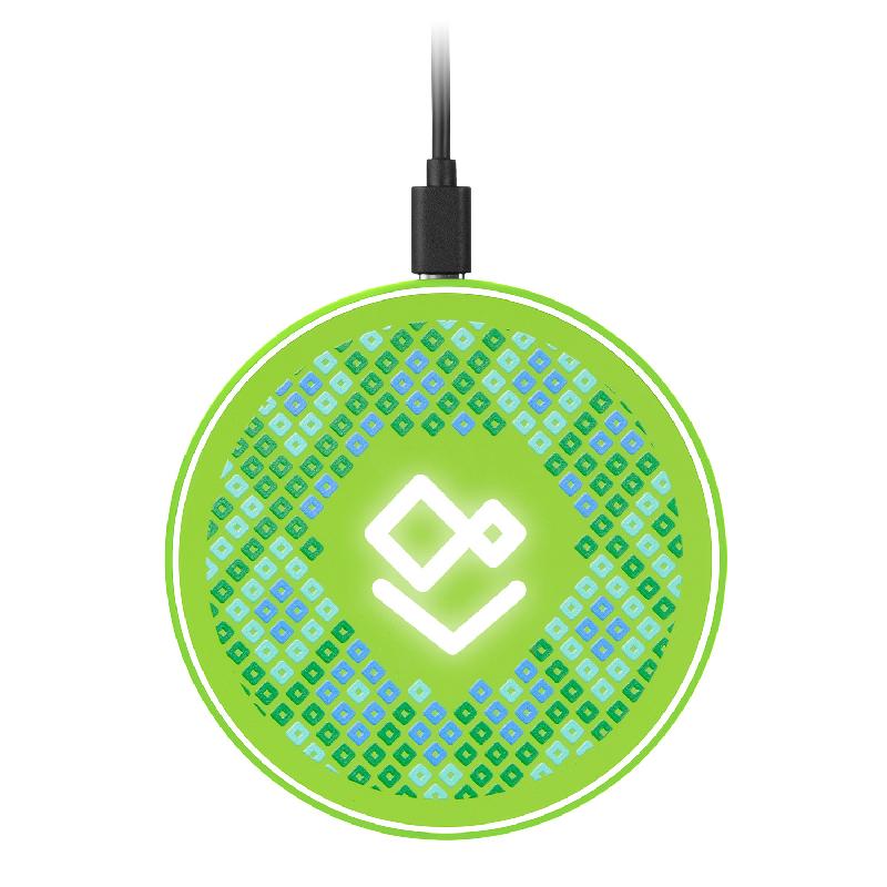 Беспроводное зарядное устройство с подсветкой 15W Auris