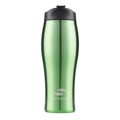 Термокружка Stinger, 0,4 л, пластик,  глянцевый, 6,5х22,3 см