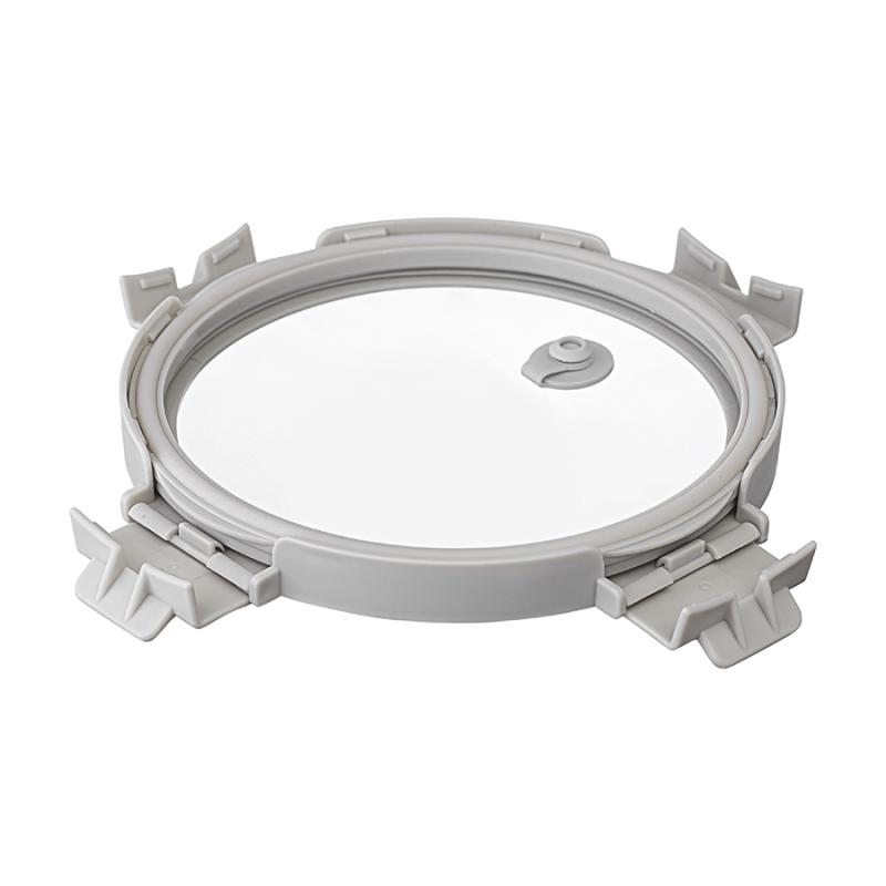 Контейнер для запекания и хранения круглый click glass, 650 мл