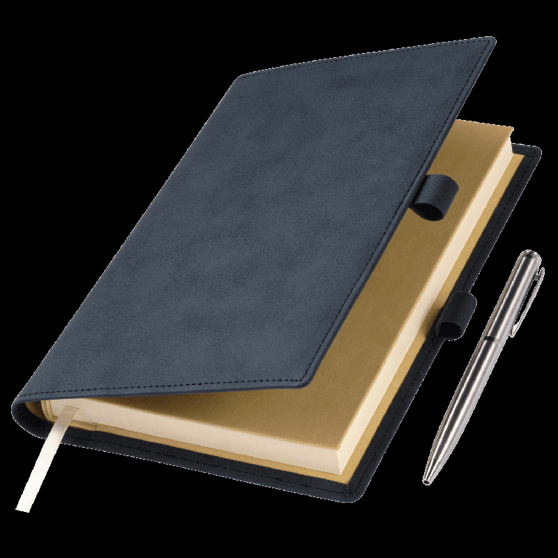 Ежедневник-портфолио Clip NEO недатированный в подарочной коробке,  (в комплекте ручка Sonata BP )