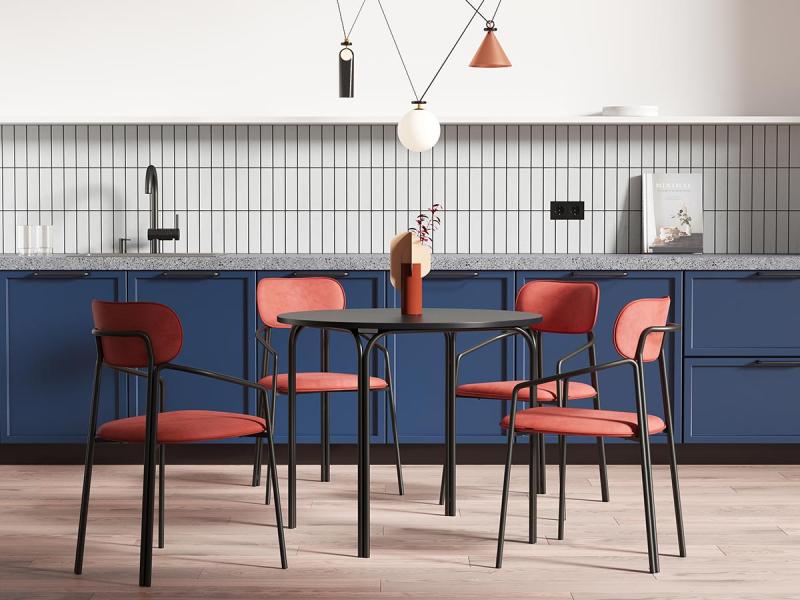 Стул ror, велюр