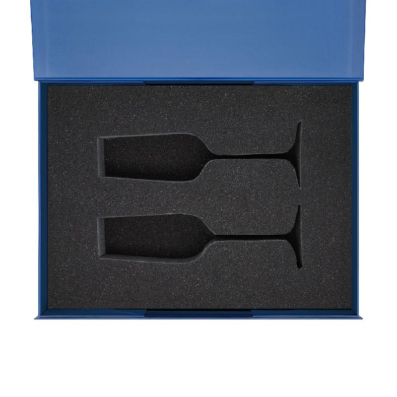 Ложемент под 2 бокала для шампанского в среднюю коробку-трансформер (арт. 695721)