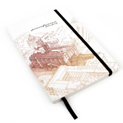 Блокнот линованный Pininfarina ITALIAN BEAUTY ROMA из каменной бумаги, А5