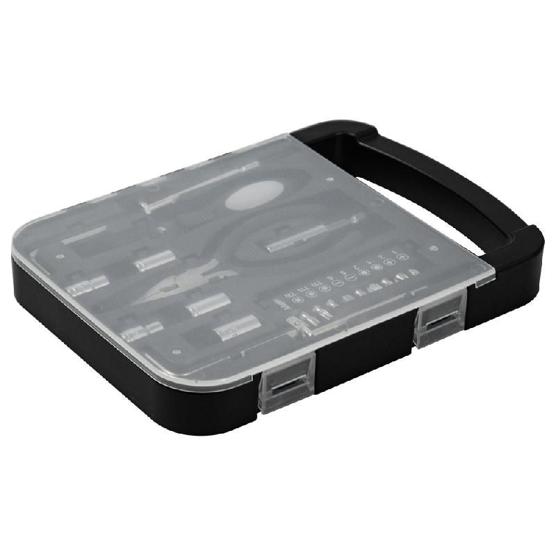 Набор инструментов Tools Unitrade, 22 инструмента, в пластиковом футляре