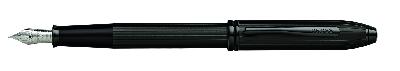 Перьевая ручка Cross Townsend Matte Black PVD, перо F