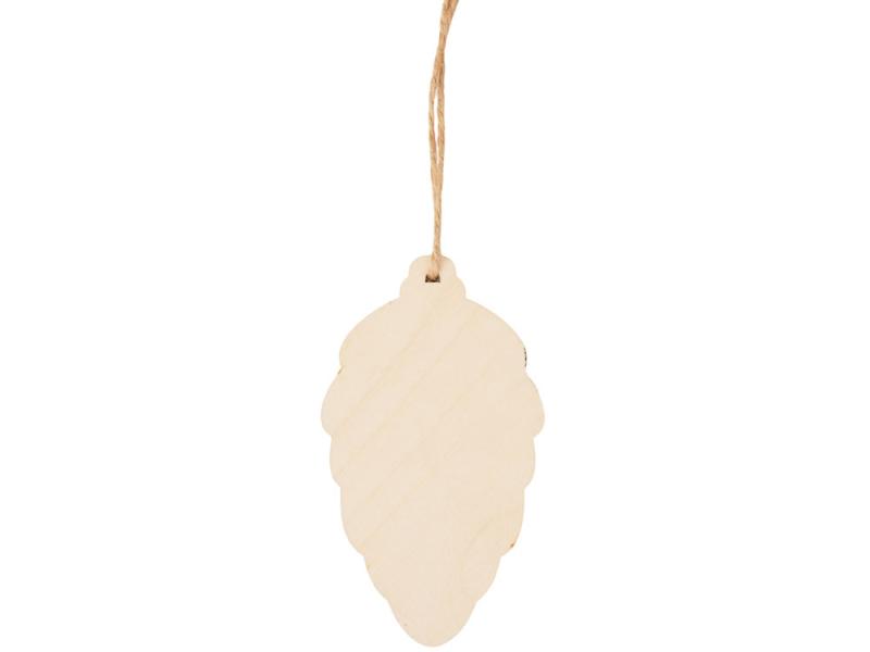 Деревянная подвеска на елку Cedar