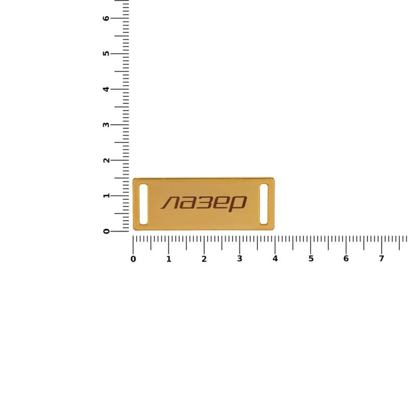 Шильдик металлический Kova