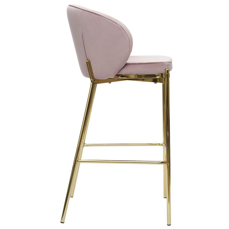 Стул барный coral, велюр