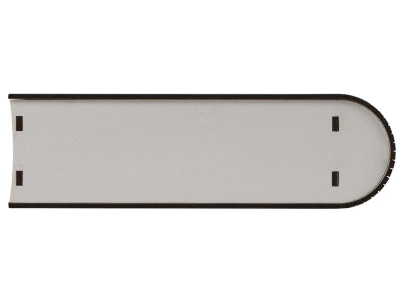 Деревянная коробка с резной крышкой Книга, L