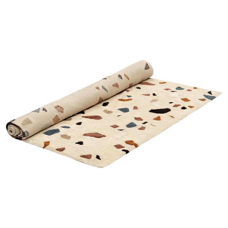 Ковер из хлопка terrazzo poetry из коллекции ethnic