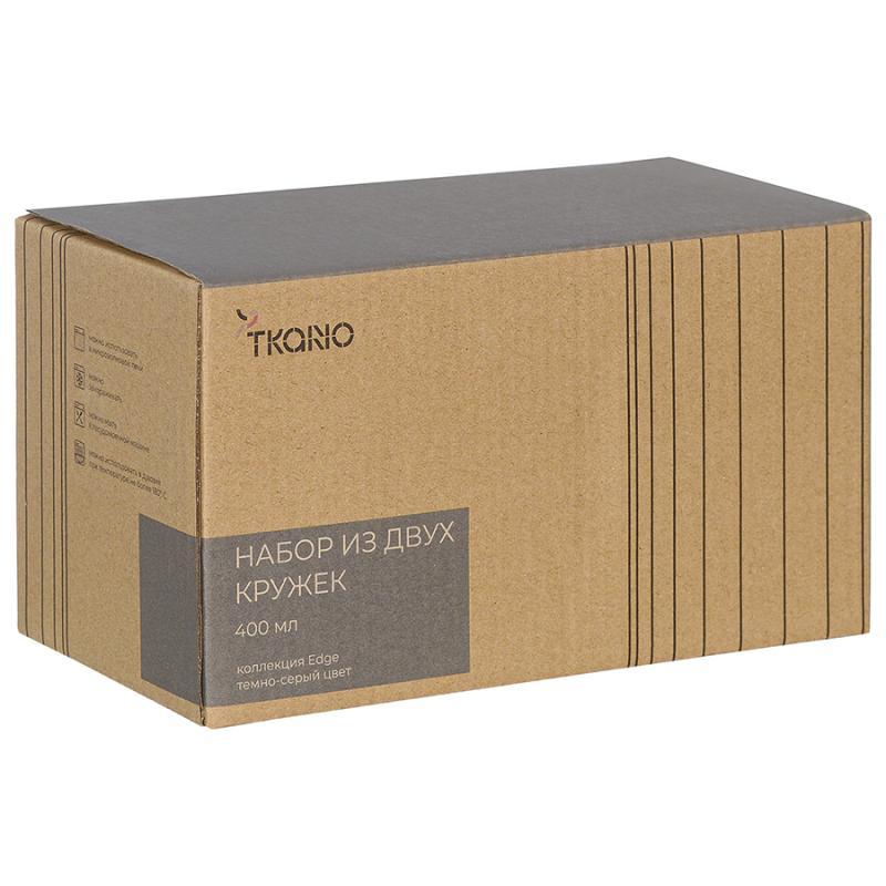 Набор из двух кружек  из коллекции edge, 400 мл