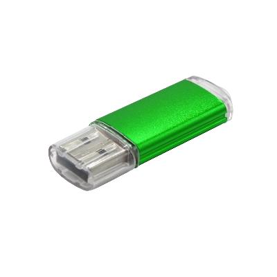 Флешка Comf 16 Гб, металлическая, зеленая