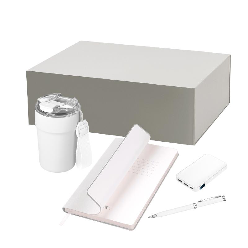 Подарочный набор Monaco,  (термокружка, аккумулятор, ежедневник, ручка)