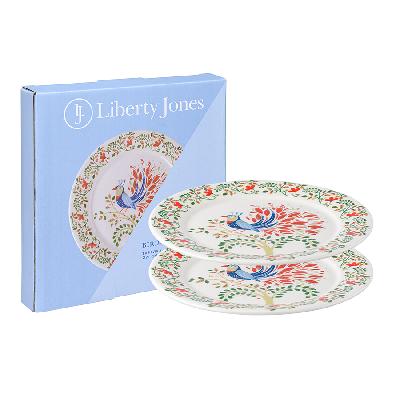 Набор тарелок fantail bird из коллекции  of paradise в подарочной упаковке, D21 см, 2 шт.