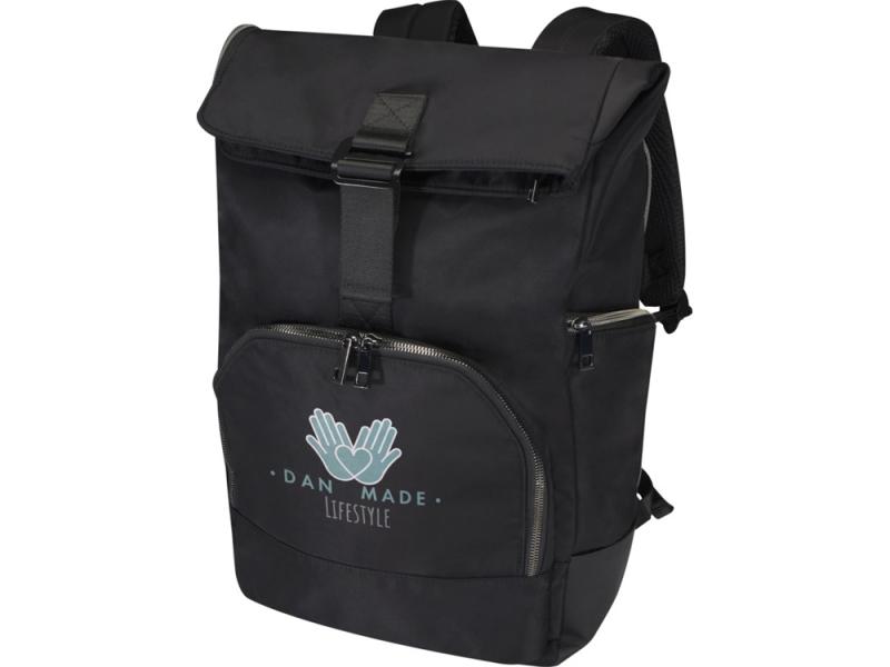 Рюкзак Rhine 15 с откидным верхом из переработанного материала