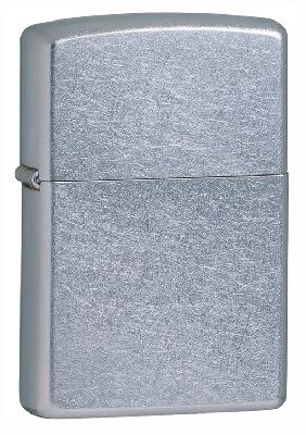 Зажигалка ZIPPO Classic с покрытием Street Chrome™, латунь, овая, 38x13x57 мм