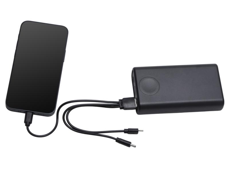 Внешний беспроводной аккумулятор 2-в-1 с функцией зарядки Apple Watch, QC/PD AtomIQ, 10000 мАч