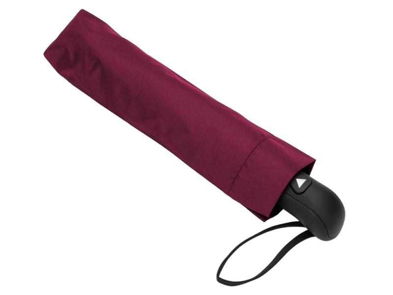 Зонт-полуавтомат складной Roof с куполом из переработанного пластика