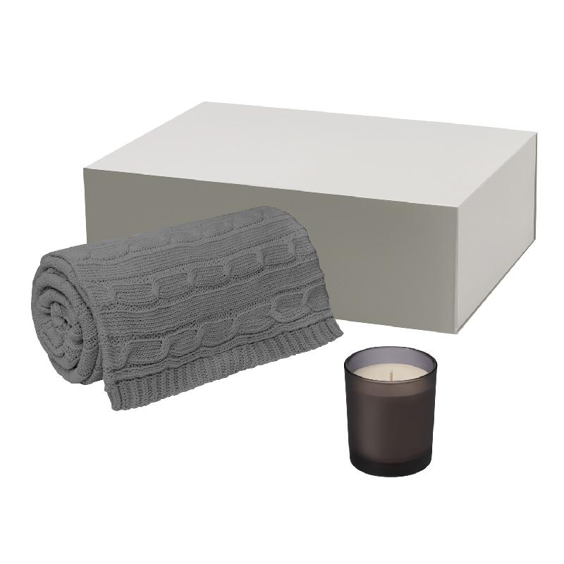 Подарочный набор Enigma, Fado,  (свеча, плед)