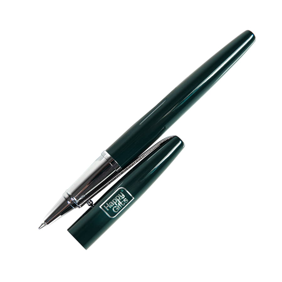 DELICATE, ручка-роллер, бордовый/хром, металл