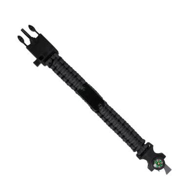 Походный браслет многофункциональный KUPRA, нейлон, пластик, зеленый, 25.5 x 3.4 x 1.1 см