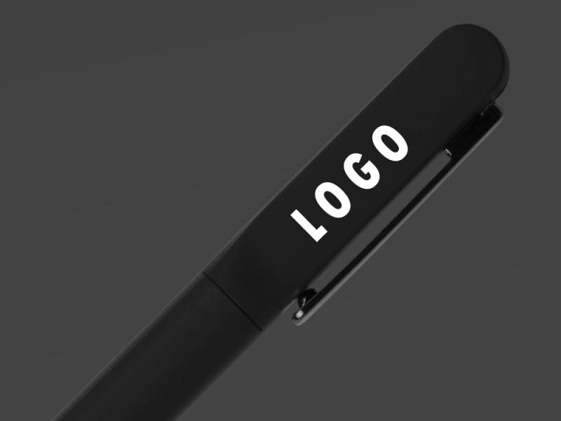 Ручка шариковая металлическая Illuminata со светящимся логотипом