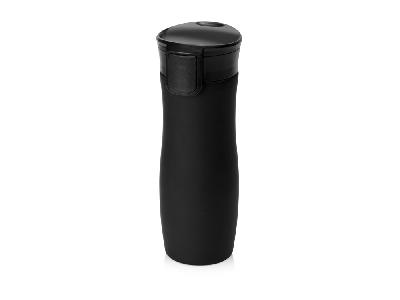 Вакуумная герметичная термокружка Streamline с покрытием soft-touch, тубус